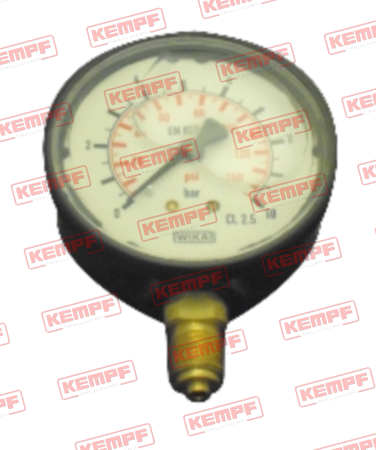 24506 Manometer 0-10 bar D=63 mm